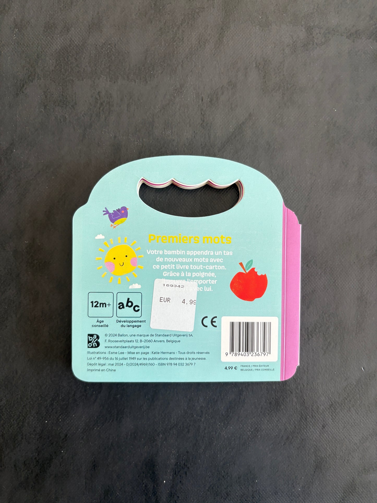 Livre cartonné - Premiers mots