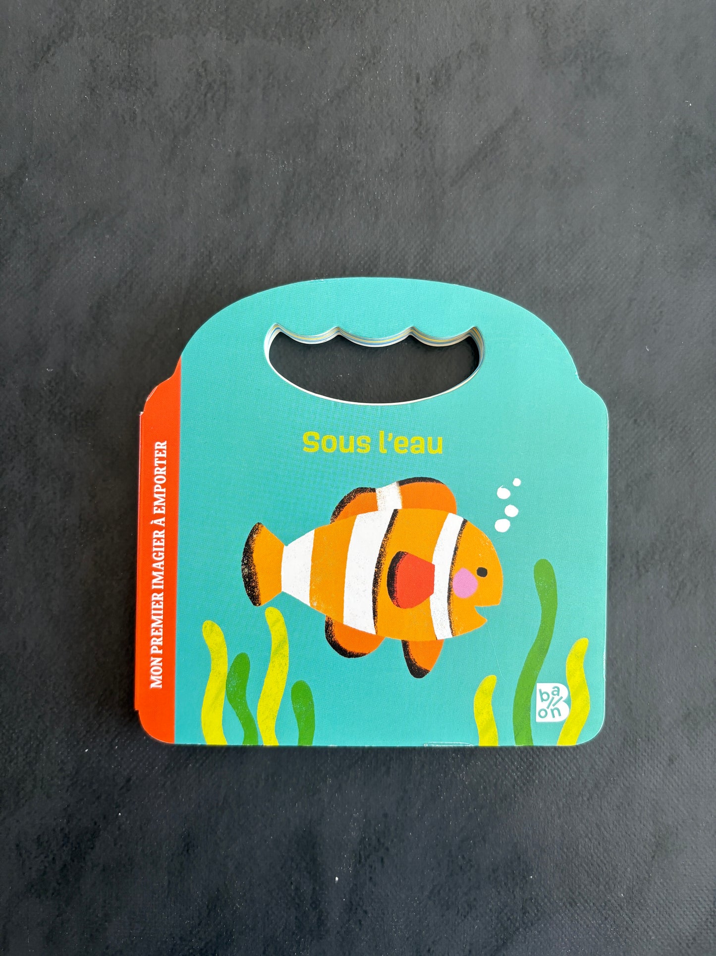 Livre cartonné - Sous l'eau