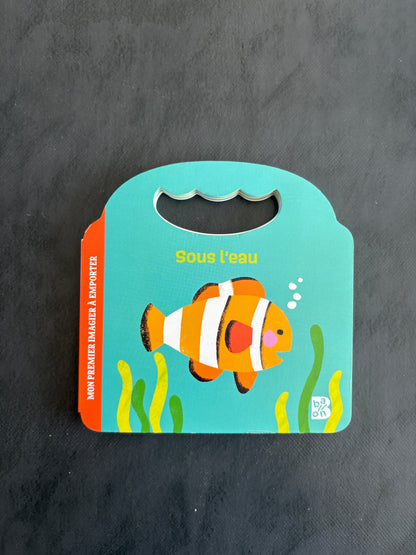 Livre cartonné - Sous l'eau