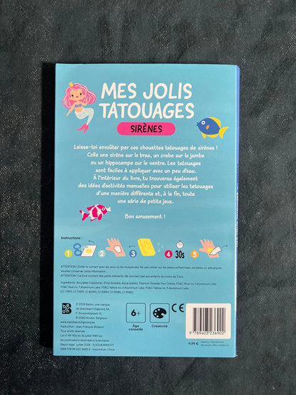 Mes jolies tatouages - les sirènes