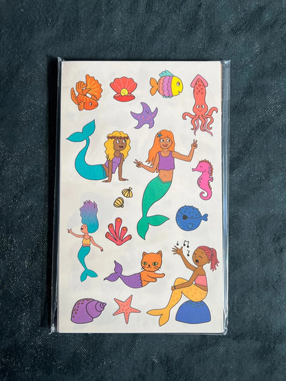 Mes jolies tatouages - les sirènes