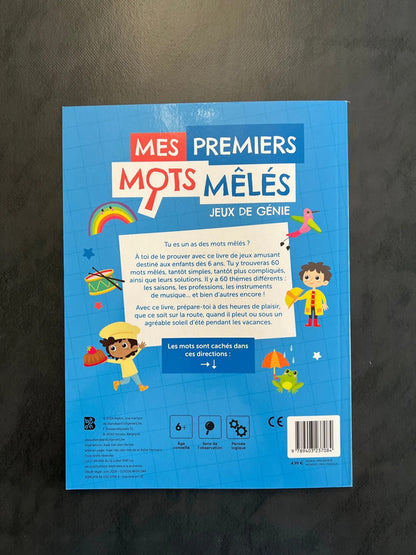 Mes premiers mots mêlés - dés 6 ans
