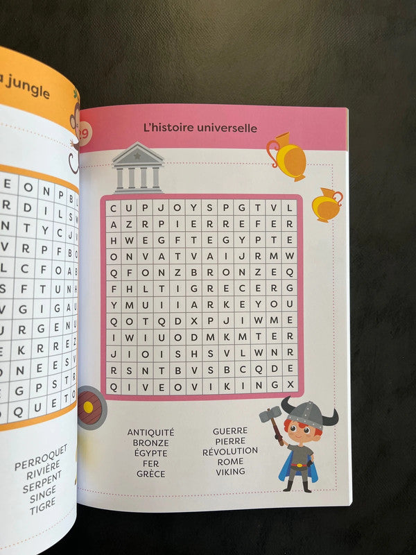 Mes premiers mots mêlés - dés 6 ans