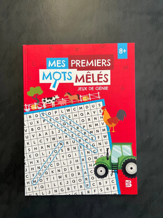 Mes premiers mots mêlés - dés 8 ans