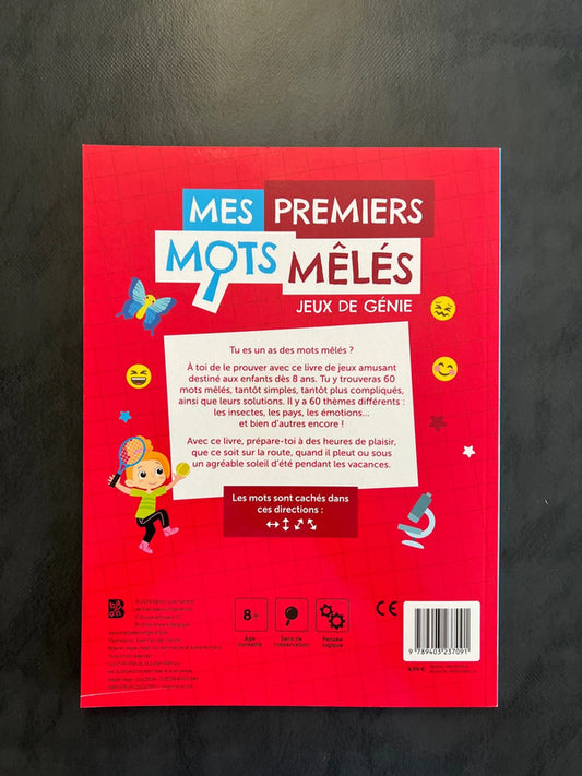 Mes premiers mots mêlés - dés 8 ans