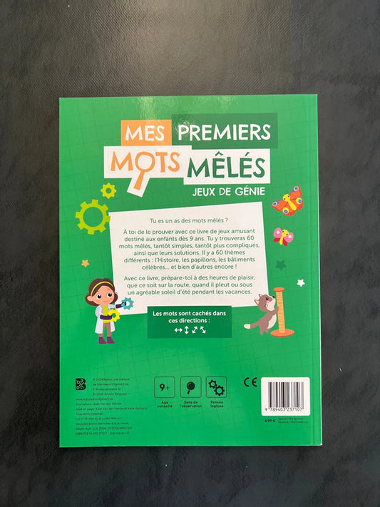 Les premiers mots mêlés - dès 9 ans