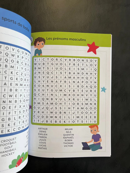 Les premiers mots mêlés - dès 9 ans