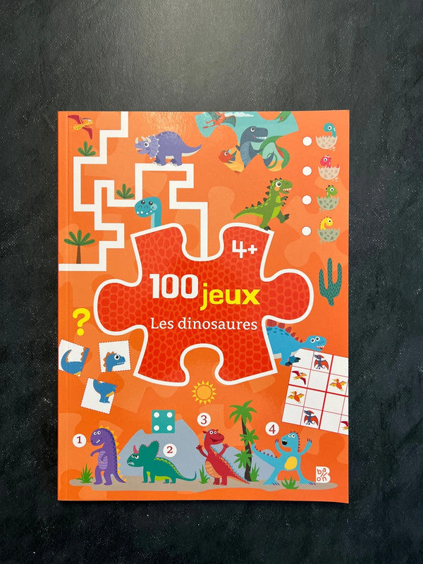 100 jeux - les dinosaures