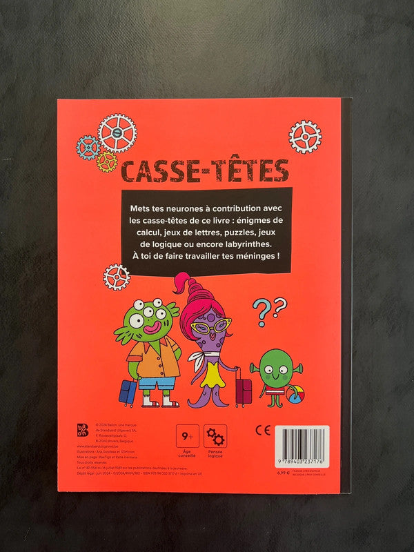 Casse tête - dés 9 ans