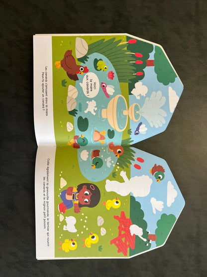 Coller et colorier - à la ferme