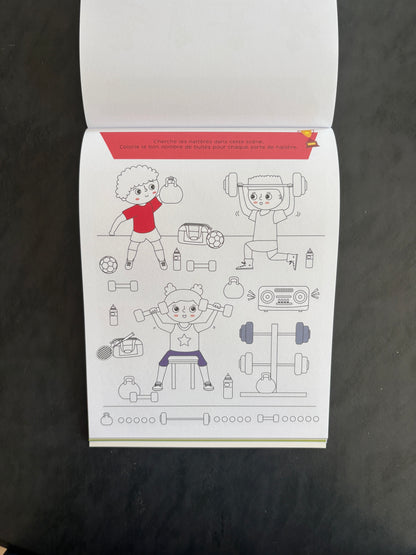 Mon bloc de jeux - J'adore le sport