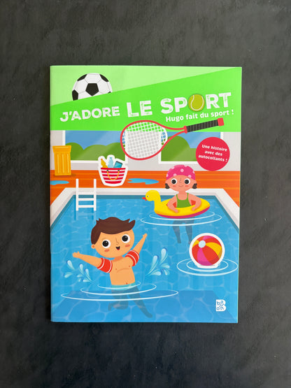 Mon livre de jeux - Hugo fait du sport !