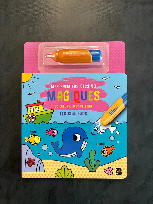 Mes premiers dessins magiques - les couleurs