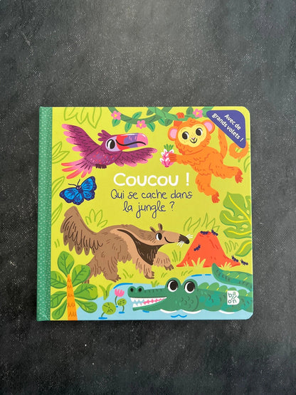 Coucou ! Qui se cache dans la jungle !