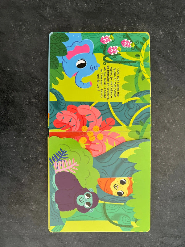 Coucou ! Qui se cache dans la jungle !