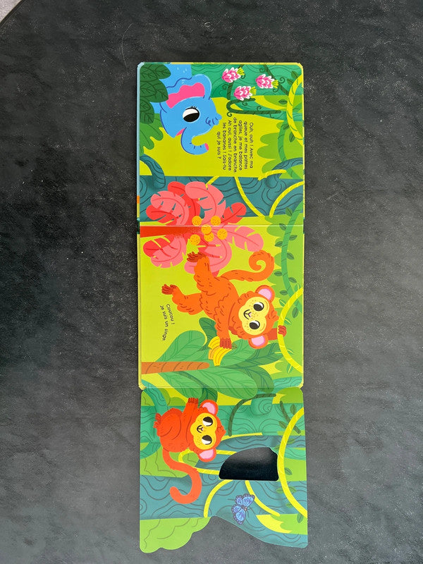 Coucou ! Qui se cache dans la jungle !