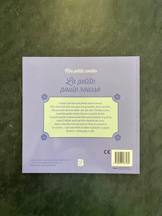 Mes petits contes - la petite poule rousse