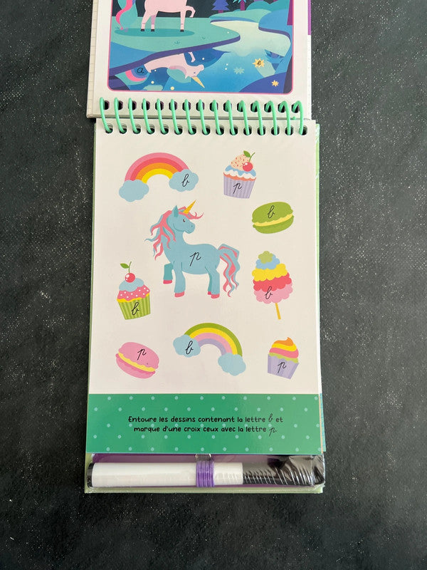 Mon carnet de jeux - j’apprends à compter