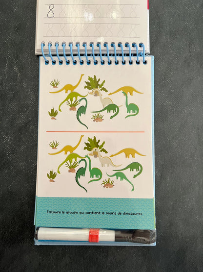 Mon carnet de jeux - j’apprends à compter