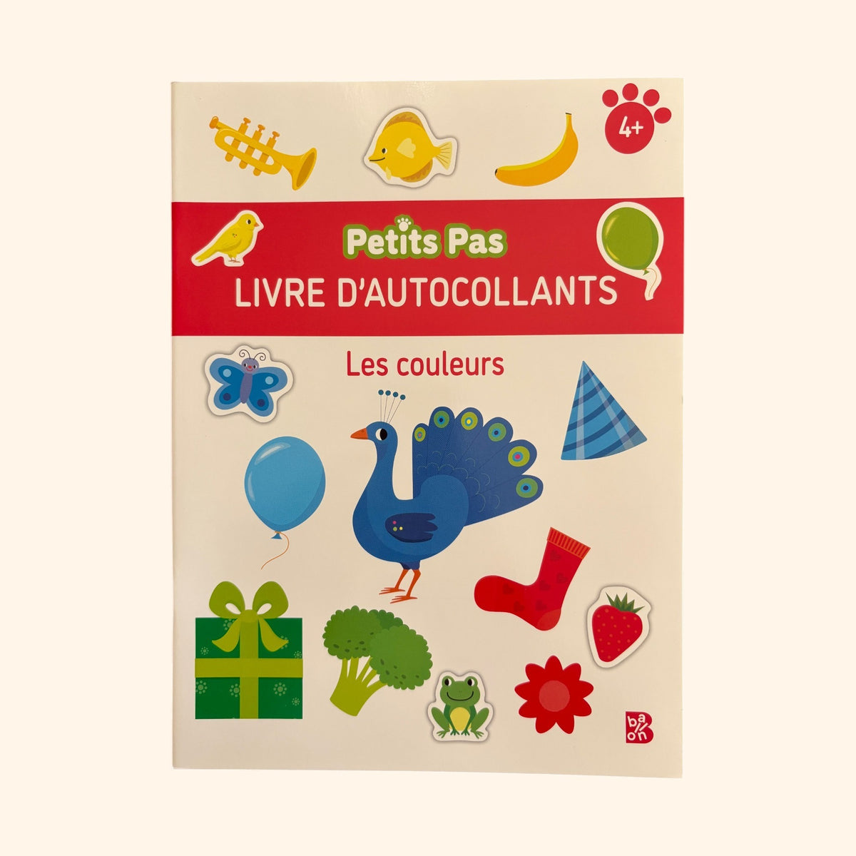 Livre d'autocollants - Les couleurs | Dès 4 ans