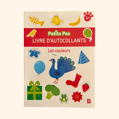 Livre d'autocollants - Les couleurs | Dès 4 ans