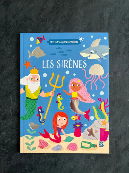 Mes autocollants scintillants - les sirènes