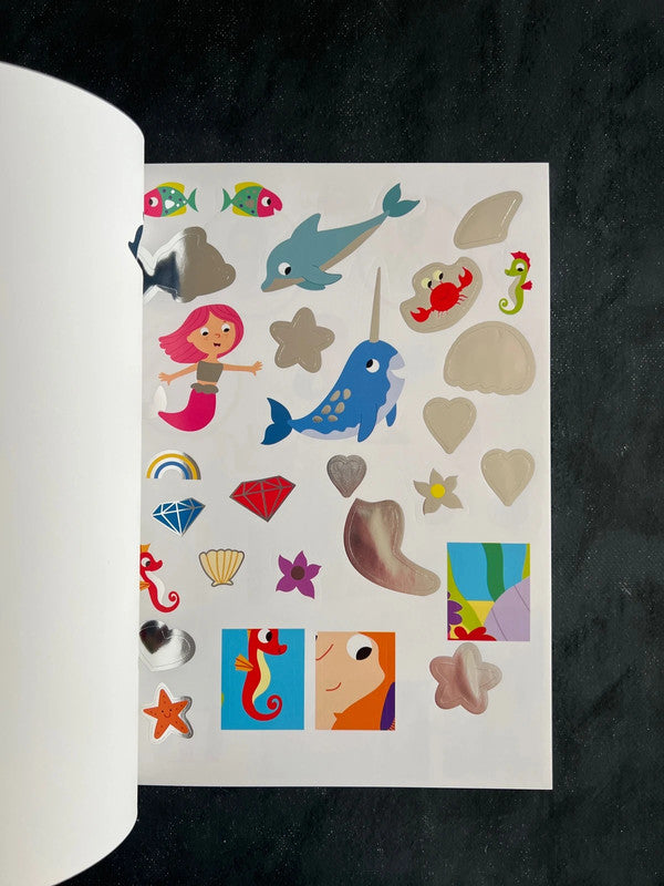 Mes autocollants scintillants - les sirènes