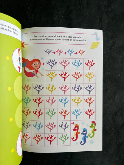 Mes autocollants scintillants - les sirènes