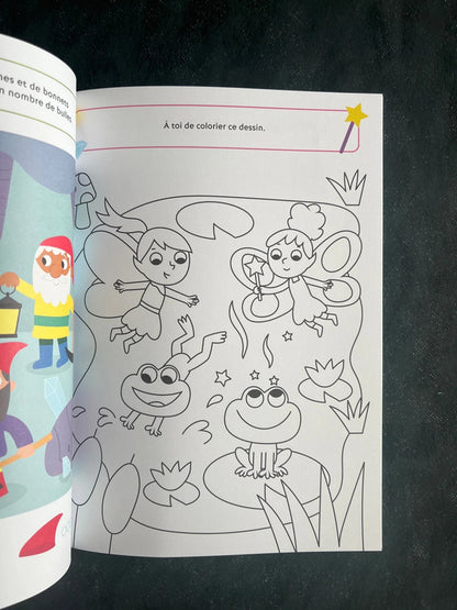 Mes autocollants scintillants - la forêt magique