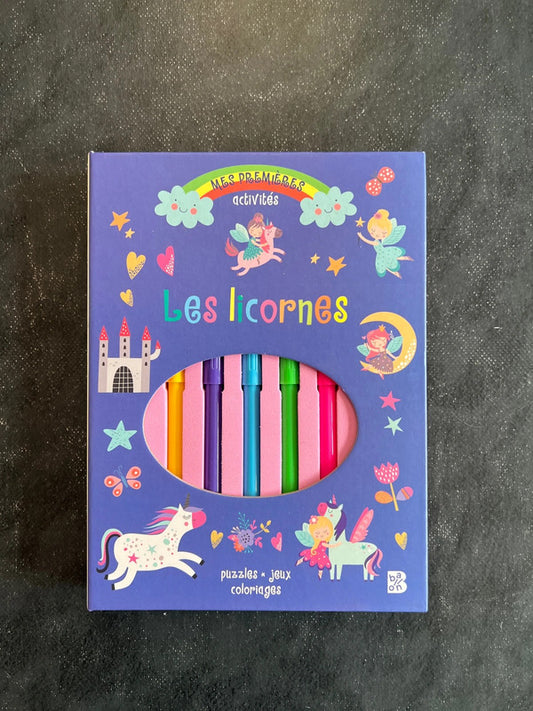 Mes premières activités - les licornes
