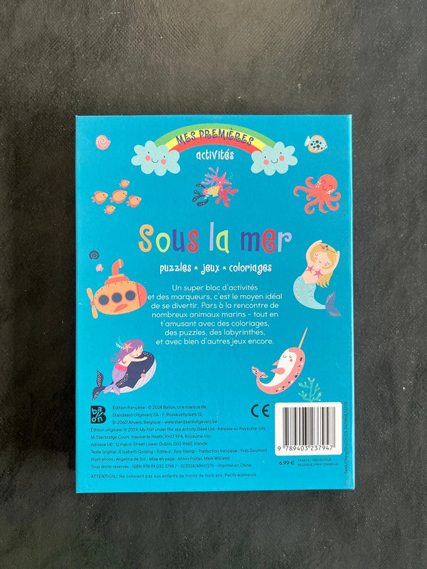 Mes premières activités - sous l’océan