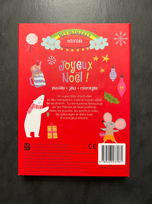 Mes premières activités -joyeux Noël !