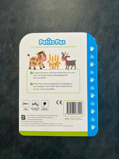 Livre cartonné - la ferme - 24 mois +