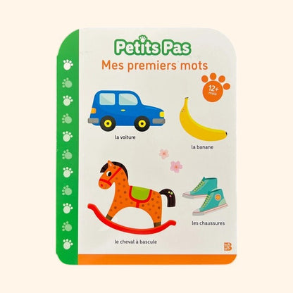 Mes premiers mots - Livre cartonné pour les tout-petits (0-3 ans)