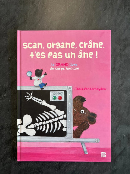 Scan, organe, crâne, t’es pas un âne !
