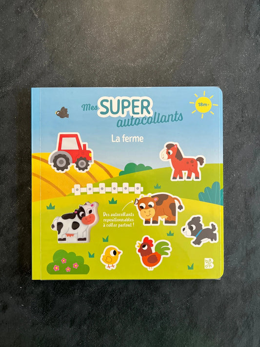 Mes super autocollants - la ferme