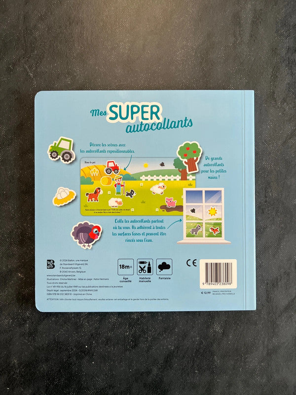 Mes super autocollants - la ferme