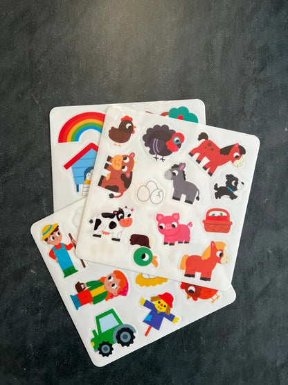 Mes super autocollants - la ferme