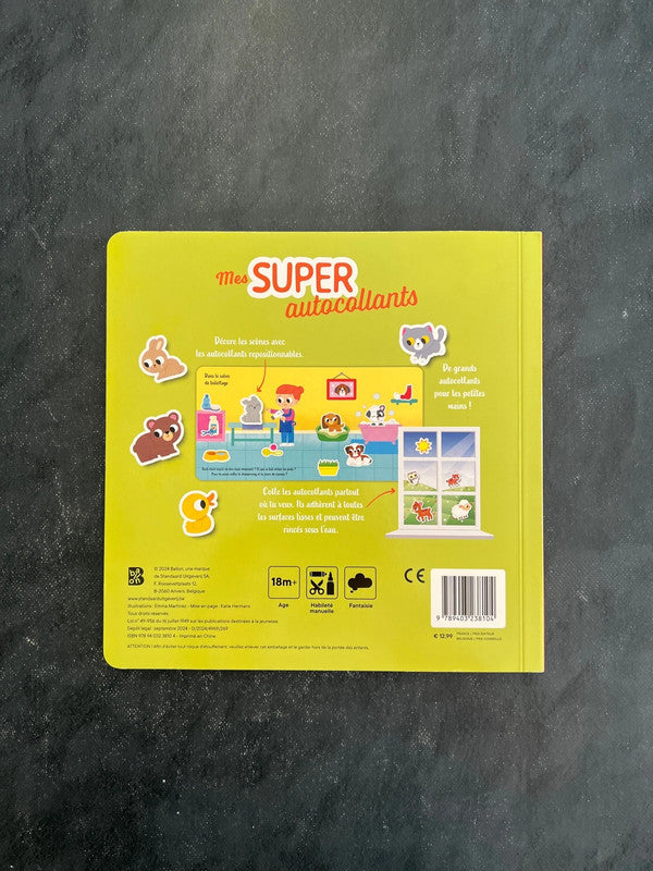 Mes supers autocollants - les bébés animaux