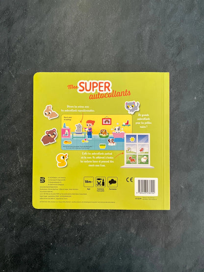 Mes supers autocollants - les bébés animaux