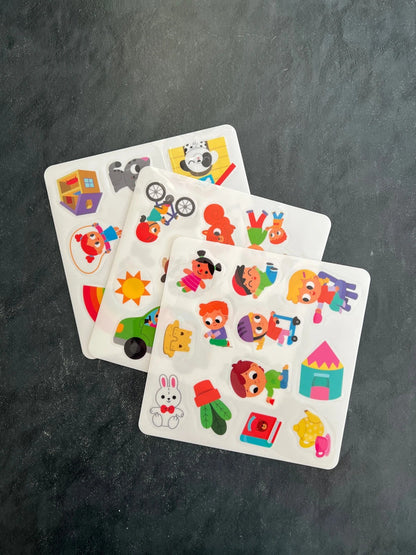 Mes supers autocollants - mes premiers mots