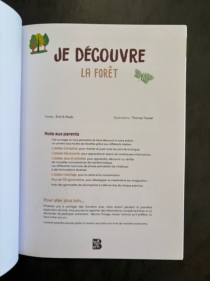 Je découvre - la forêt