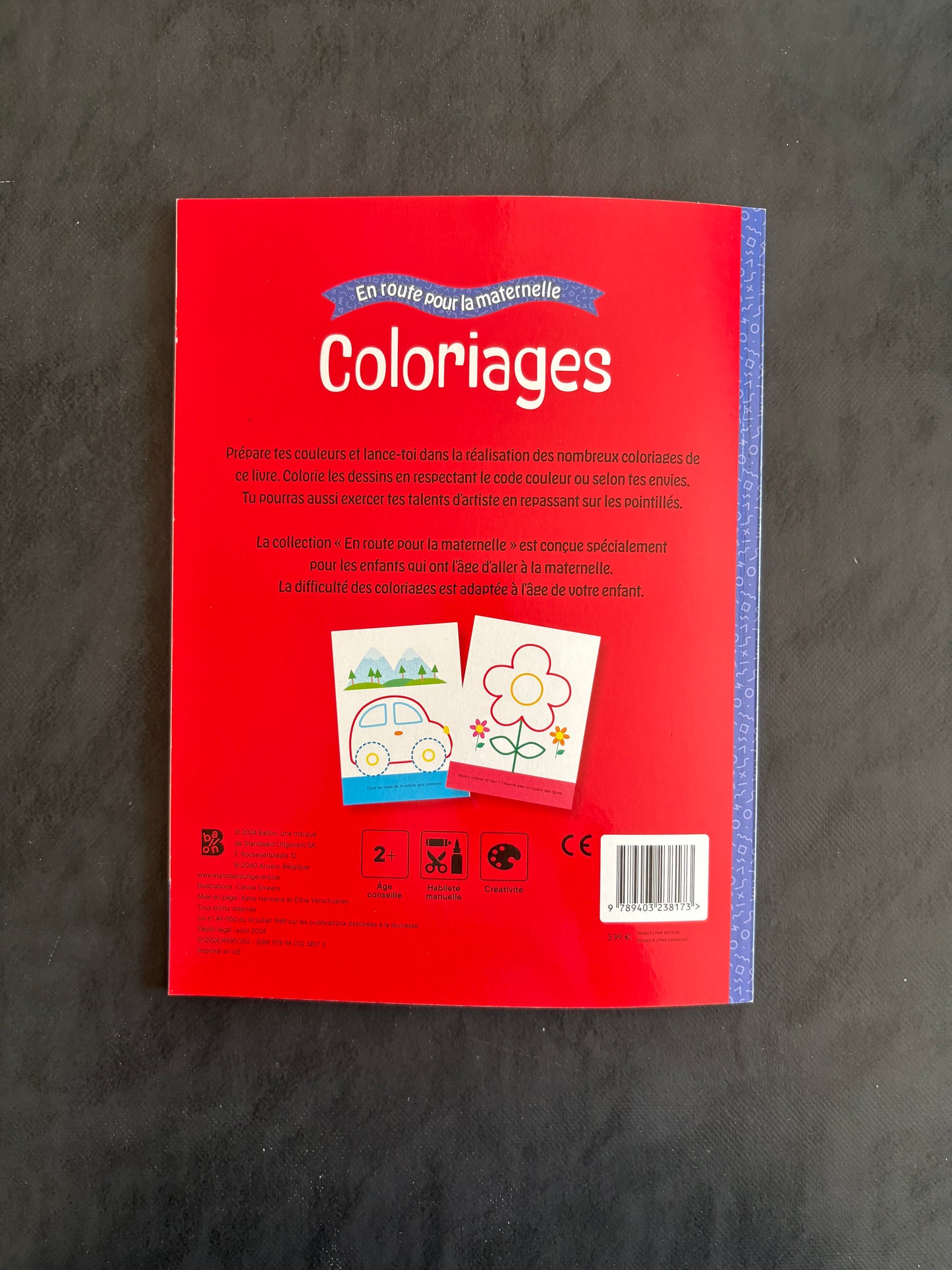 Livre de coloriages - Dès 2 ans