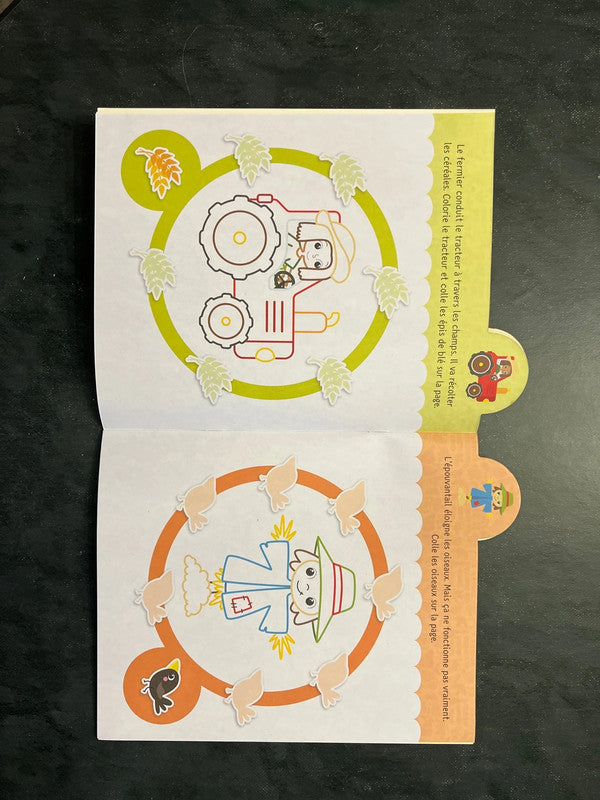 Mes 100 premiers autocollants - la ferme