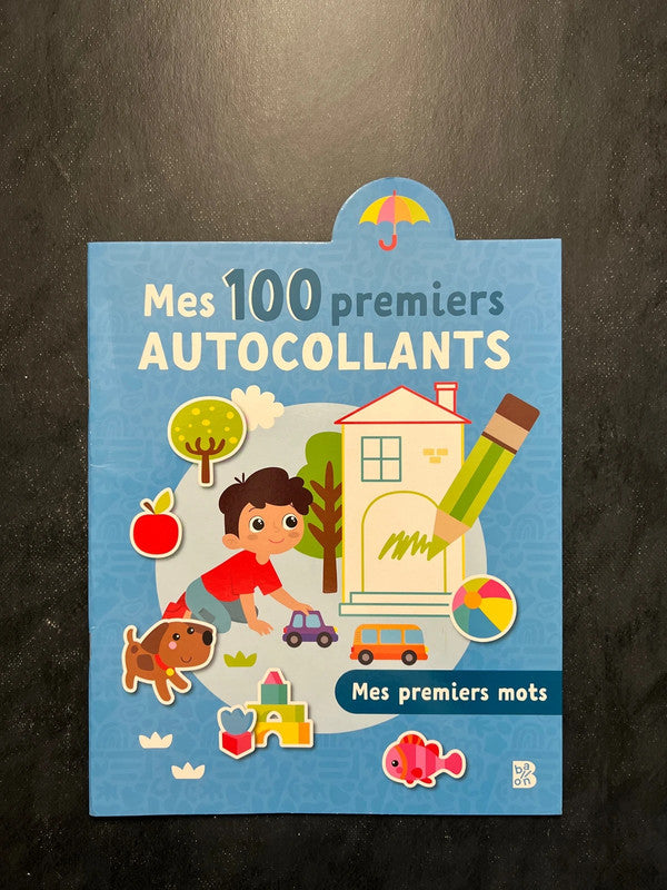 Mes 100 premiers autocollants - mes premiers mots