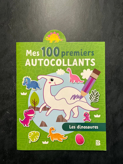Mes 100 premiers autocollants - les dinosaures