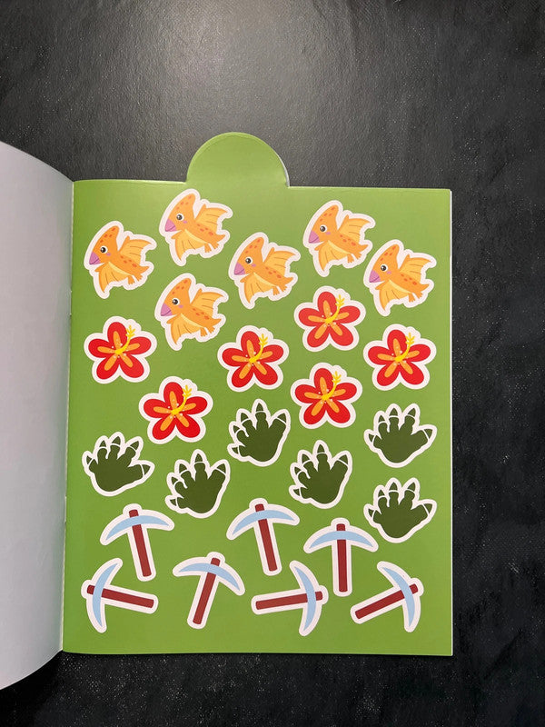 Mes 100 premiers autocollants - les dinosaures