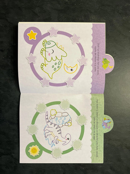 Mes 100 premiers autocollants - les dinosaures