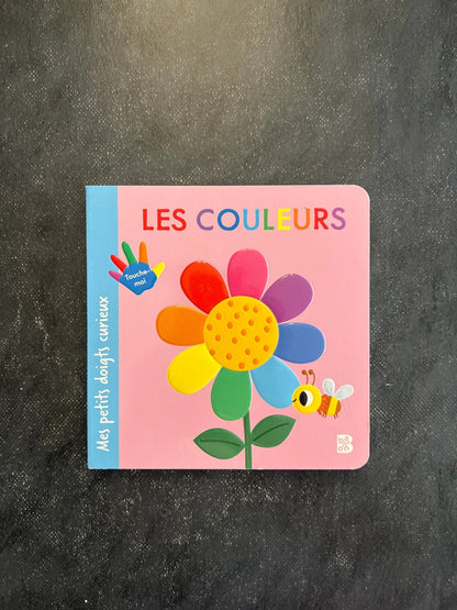Livre cartonné - les couleurs