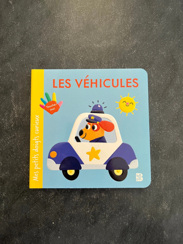 Livre cartonné - les véhicules